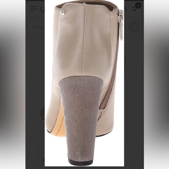 CIRCUS By Sam Edelman womens Bond Taupe gray Bootie block heel Sz 6 - Picture 4 of 14